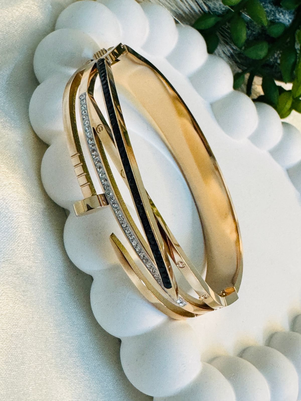 Trendy Superhit Most Demanding Rose Gold American Diamond Fancy Designer Bracelets.